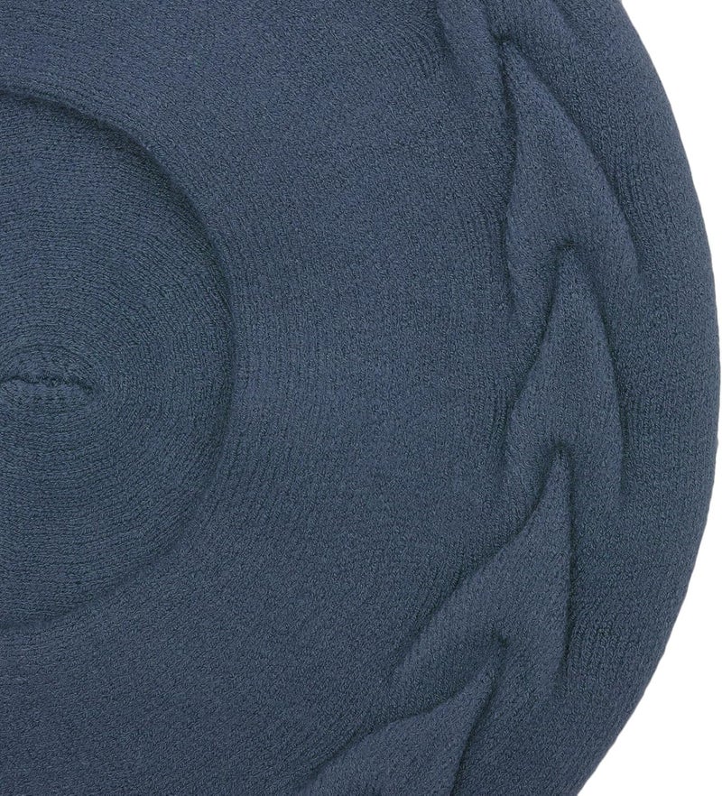 ZLYC French Beret hat, Reversible Solid Color Knit Warm Beret Cap for Womens Girls - Image 5